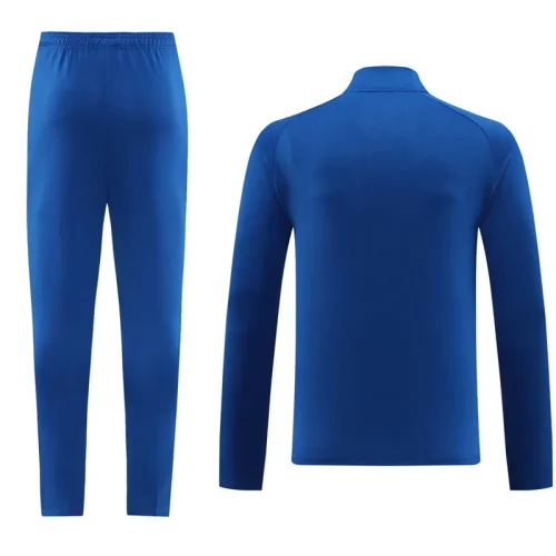2023 NK Fancy Blue Half Pull Tracksuit #NB07(半拉链)