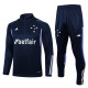 23-24 Cruzeiro Royal Blue Half Pull Tracksuit #B653(半拉链)