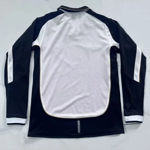2001-2002 Man Utd White 100th Anniversary Long Sleeve Retro Soccer Jersey (长袖)
