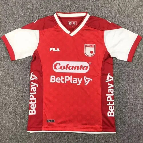24-25 Independiente Santa Fe Home Fans Soccer Jersey