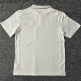 25-26 Palmeiras White Polo Short Sleeve