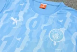 24-25 Man City Blue Training Short Suit