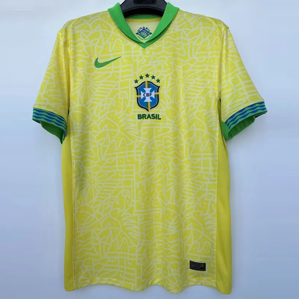 24-25 Brazil Home 1:1 Fans Soccer Jersey
