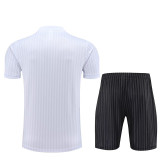 2023 JUV Casual Classic White Training Short Suit