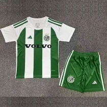 24-25 Maccabi Home Kids Soccer Jersey