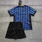 25-26 INT Special Edition Blue Black Kids Soccer Jersey