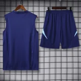 24-25 ARS Royal blue Tank top and shorts suit