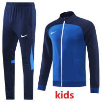2023 NK NJ01 Blue Black Kids Jacket Tracksuit (童装)
