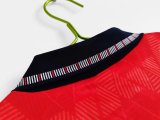 1990 England  Away Retro Soccer Jersey