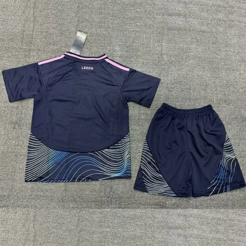 24-25 Leeds United Third Kids Soccer Jersey