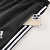 23-24 AD Black Grey Jacket Tracksuit #AJ15