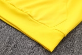 23-24 PSG Jordan Yellow Hoodie Jacket Tracksuit #F450