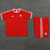 24-25 Bayern Red Training Short Suit