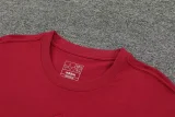 24-25 Bayern Red Training Short Suit (100%Cotton)纯棉