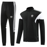 2023 AD Black Jacket Tracksuit #AJ11