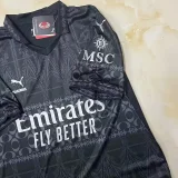 23-24 ACM Black Joint Edition Fans Soccer Jersey