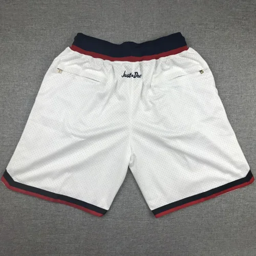Bullets White City Edition Top Quality NBA Pocket Pants * 奇才队