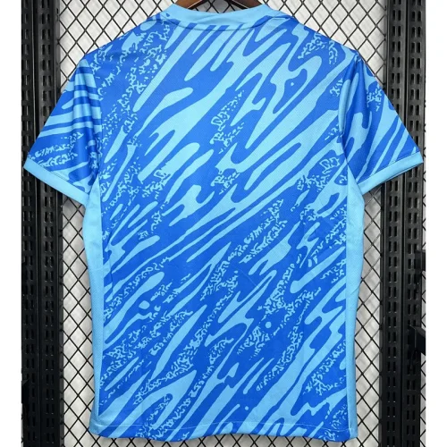 24-25 Corinthians Blue Goalkeeper Fans Soccer Jersey