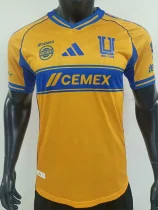 25-26 Tigres UANL Home Player Version Soccer Jersey 25-26 Tigres UANL Home Player Version Soccer Jersey