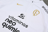 23-24 Corinthians White Half Pull Tracksuit (半拉链)