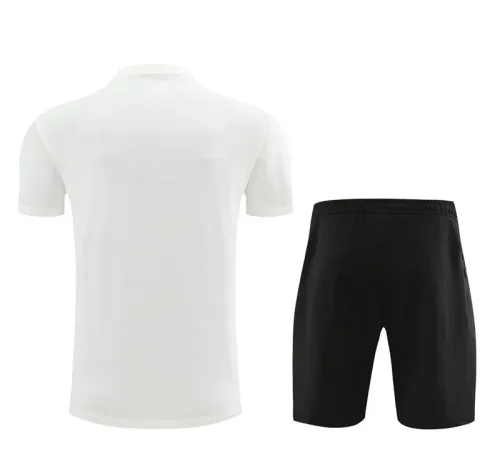2024 NK White Training Short Suit (100%Cotton)纯棉