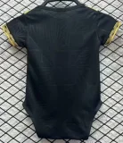 25-26 Mexico Gold Cup Black Baby Infant Crawl suit