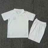 24-25 Marseille White 125th Anniversary Kids Soccer Jersey