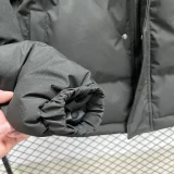 24-25 MF3 NK Black Hooded Cotton Coat #棉衣