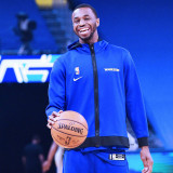 2022 WARRIORS Player GI Blue Zip hoodie Jacket