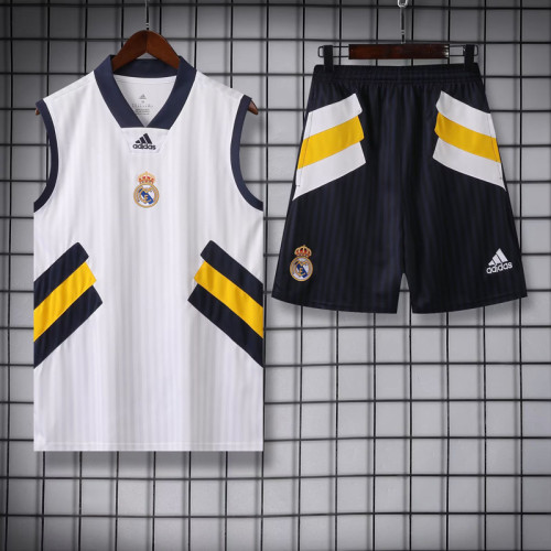 23-24 RMA Casual Classic White Tank top and shorts suit