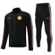 24-25 Man Utd Black Jacket TracksuitD