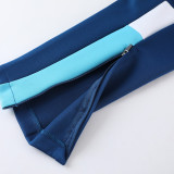 23-24 Man City Royal Blue Jacket Tracksuit #05