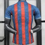 24-25 BAR Blue Red Limited Edition Player Version Soccer Jersey