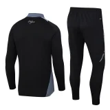 24-25 Algeria Black Half Pull Tracksuit (半拉链)