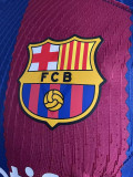 23-24 BAR Home Player Version Soccer Jersey