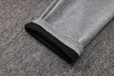 24 AD Grey Hoodie Jacket Tracksuit #F586