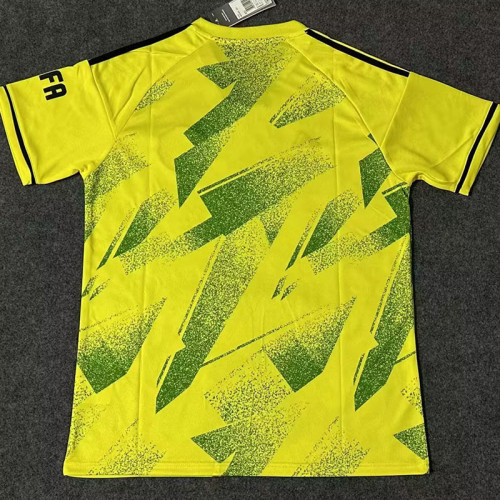 2023 Man Utd Yellow Training Shirts