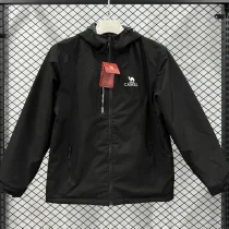 2024 Camel Thickened warm Black Outdoor Jackets #F6加绒冲锋衣