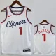 24-25 Clippers HARDEN #1 White City Edition Home Top Quality Hot Pressing NBA Jersey