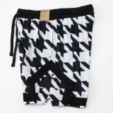 C2446 Jordan Black White Casual Short Pants