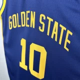 22-23 WARRIORS BUTLERIll #10 Blue Top Quality Hot Pressing NBA Jersey (Trapeze Edition)飞人版