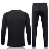 23-24 PSG Jordan Black Jacket Tracksuit #A655