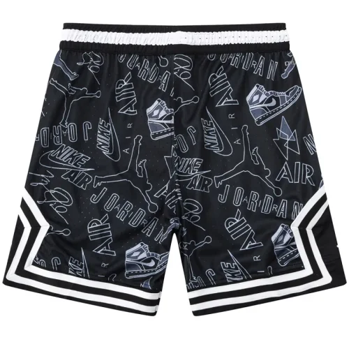 C2441 Jordan Black Casual Short Pants