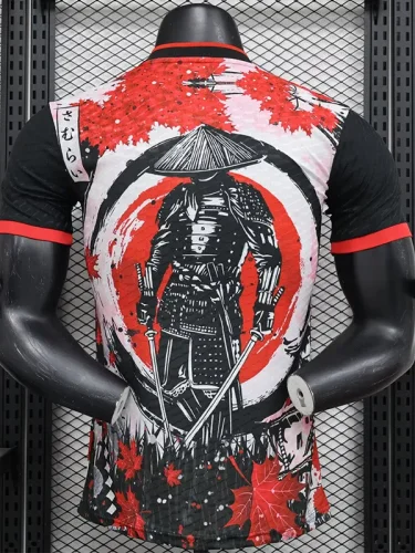 2024-25 Japan Red Balck Special Edition Player Version Soccer Jersey 6618