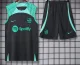 23-24 BAR Green-Black Tank top and shorts suit