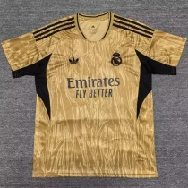 25-26 RMA Gold Special Edition Fans Training shirts *三叶草