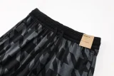 C2443 Jordan Black Grey Casual Short Pants