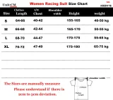 2024 F1 Formula One Mercedes Women White Racing Suit (女) 圆领