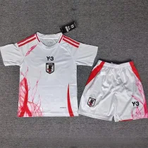 24-25 Japan Y-3 Away Kids Soccer Jersey