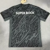 24-25 Sporting Lisbon Black Goalkeeper Soccer Jersey